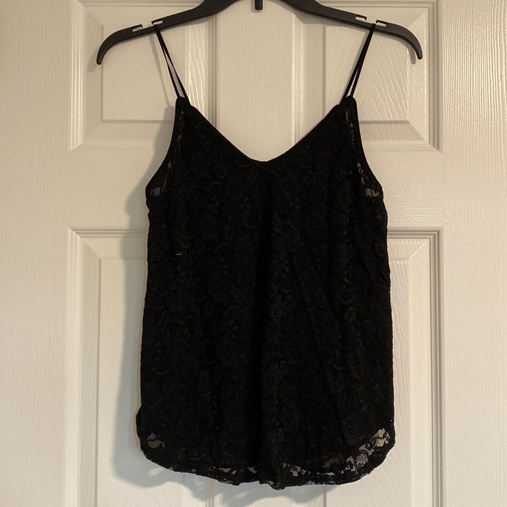 Black Lace Top